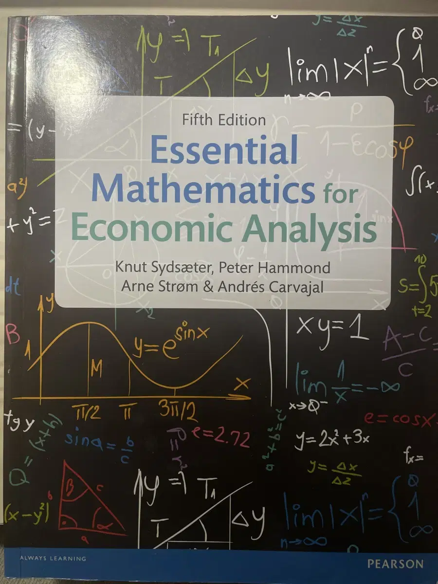 Essential Mathematics for Economic analy